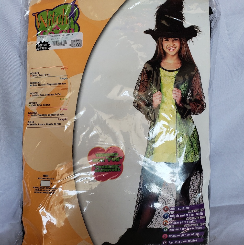 Womans Costume *Witch Costume *